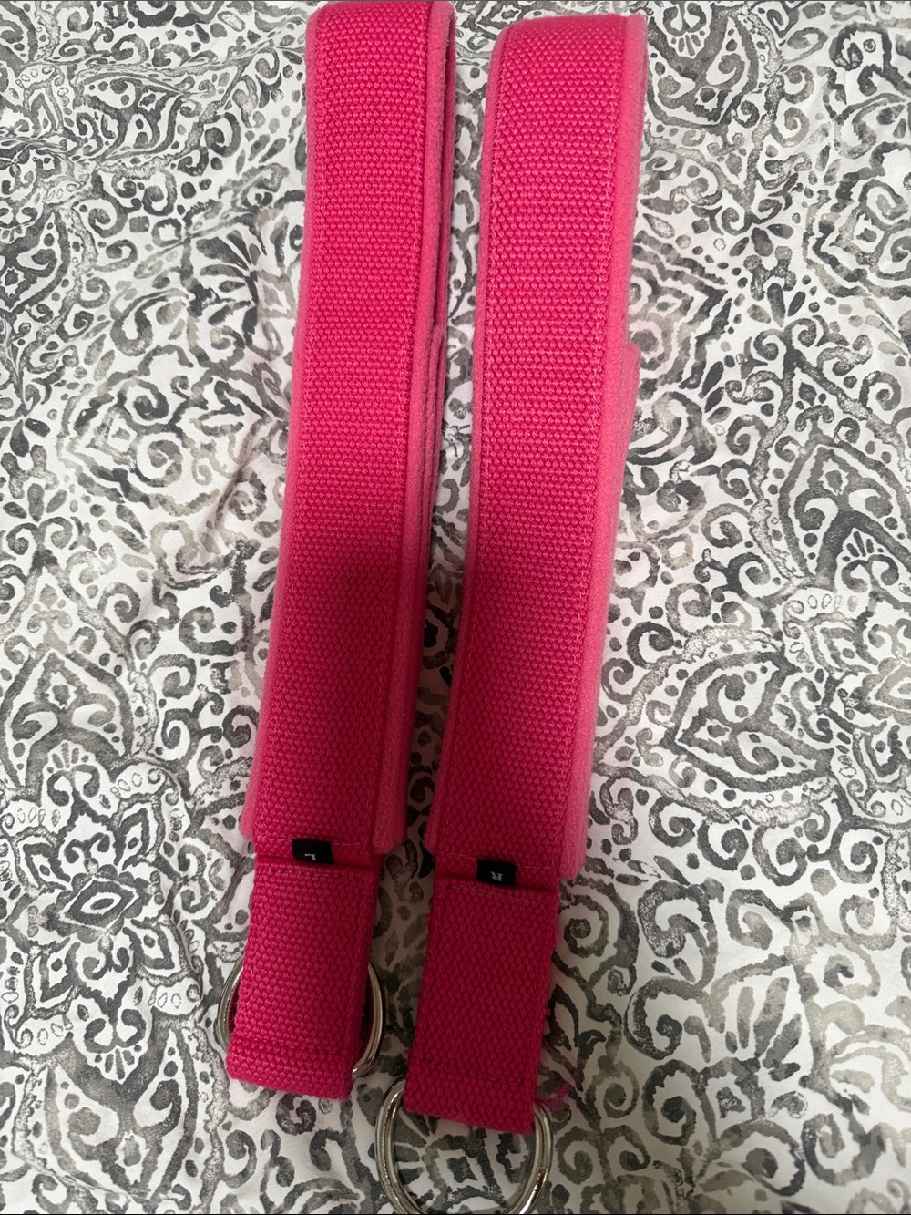 Club Pilates Pink reformer straps like new! - Picture 3 of 4